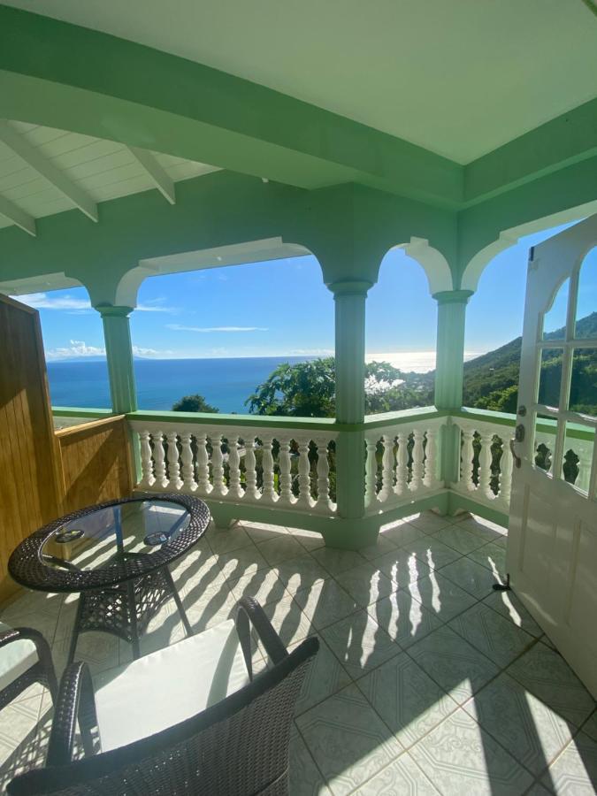 Greenhouse On The Hill, Sea View Studio Apartment Laborie Eksteriør billede