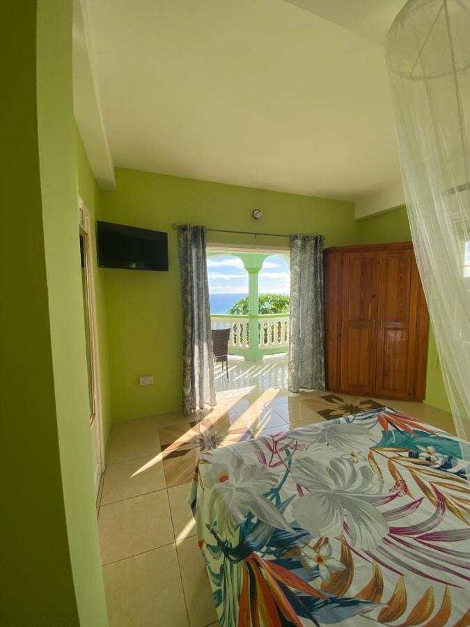 Greenhouse On The Hill, Sea View Studio Apartment Laborie Eksteriør billede